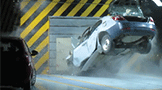 Crash test barriers