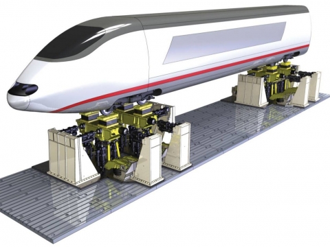 美國MTS／Bogie & Car Characterization, Vibration and Fatigue System